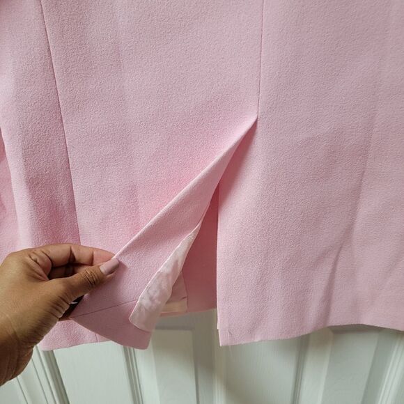Christopher kane Wool Crepe Pink Blazer 4 - Picture 3 of 11